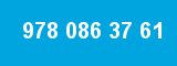 978 086 37 61 978 086 37 61